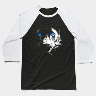 White Panther Baseball T-Shirt